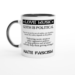 Love Music Hate Fascism Mug