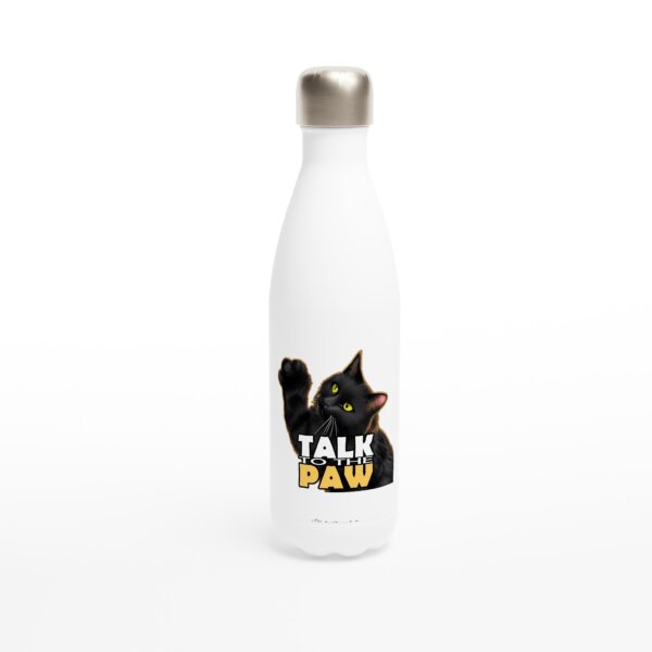 Talk to the Paw Water Bottle