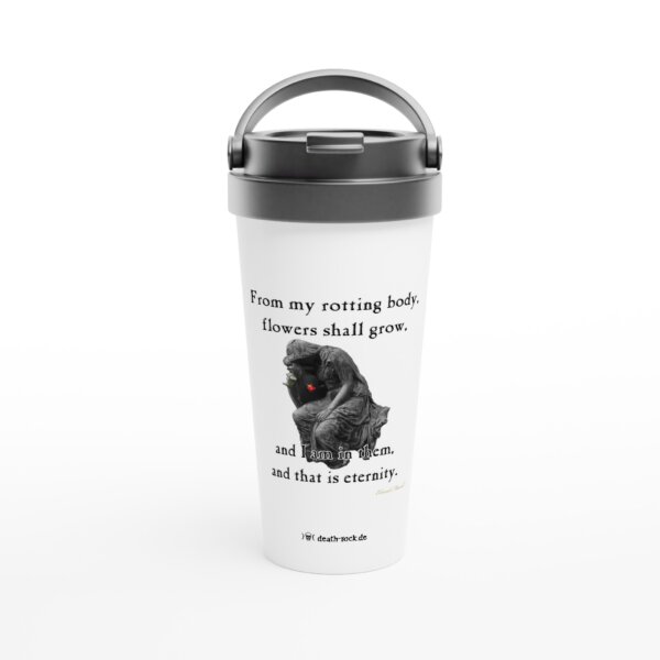Roses Shall Grow Travel Mug