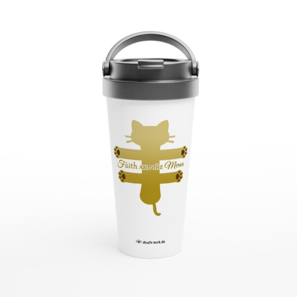 Faith and the Mews Travel Mug