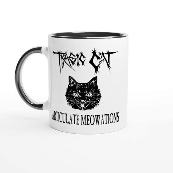 Tragic Cat Mug