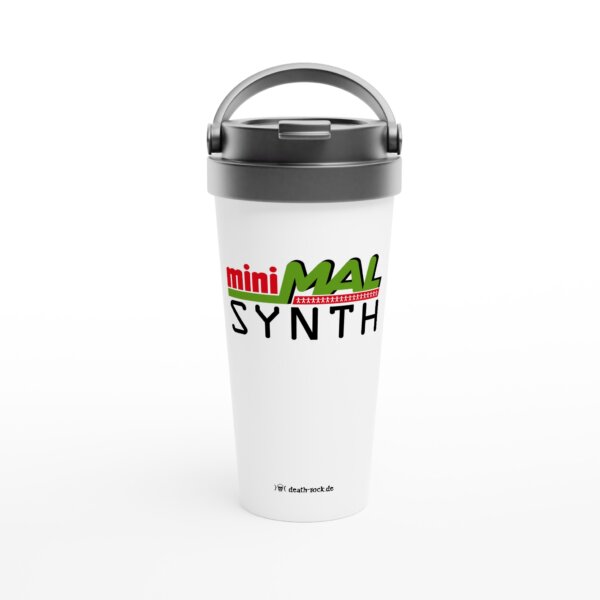 Minimal Synth Reisebecher