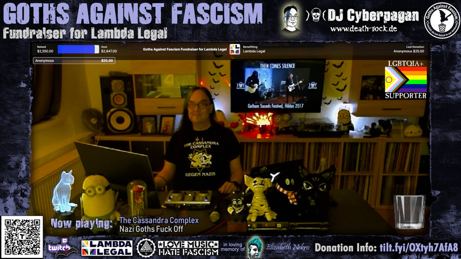 Goths Agains Fascism 29.06.2025 - 1