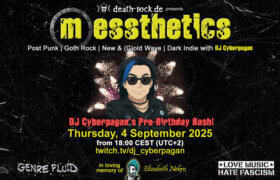 04.09.2025: messthetics Livestream - DJ Cyberpagan's Pre-Birthday Bash