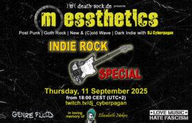 11.09.2025: messthetics Indie Rock Special Livestream