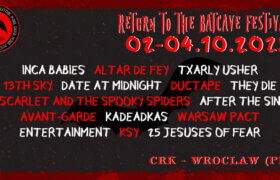 02.-04.10.2025: Return to the Batcave Festival in Wroclaw