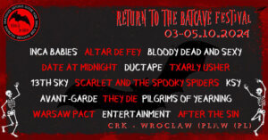02.-04.10.2025: Return to the Batcave Festival in Wroclaw