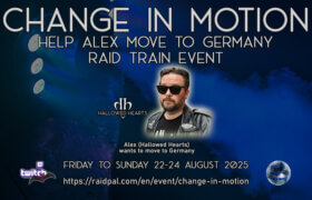 22.-24.08.2025: Change in Motion Raid Train Livestream für Alex V.