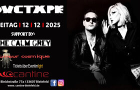 12.12.2025: Ductape, The Calm Grey & Horreur Cosmique in Bielefeld