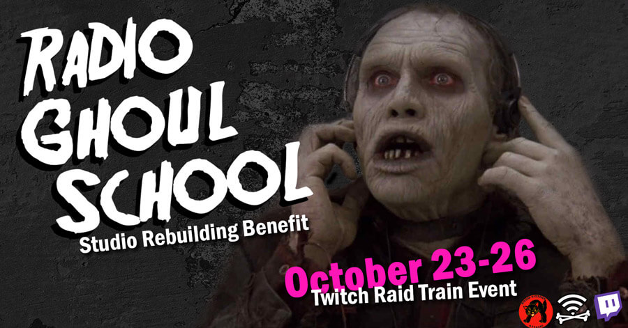 23.-26.10.2025: Radio Ghoul School Benefit Raid Train Livestream