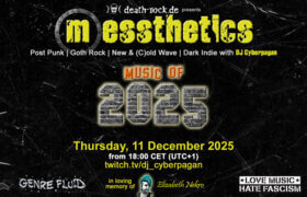 11.12.2025: messthetics Livestream - Music of 2025 Special