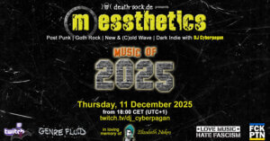 11.12.2025: messthetics Livestream - Music of 2025 Special