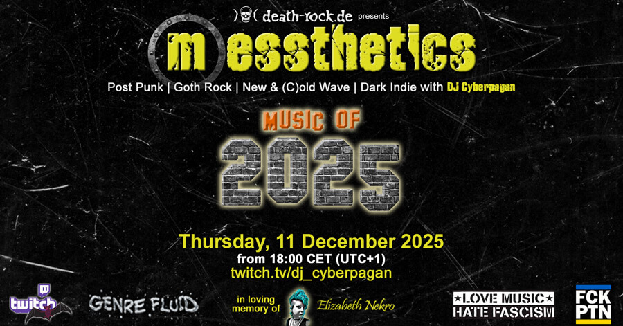 11.12.2025: messthetics Livestream - Music of 2025 Special