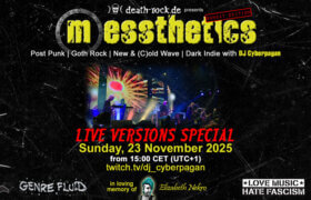 23.11.2025: messthetics Live Versions Special Livestream
