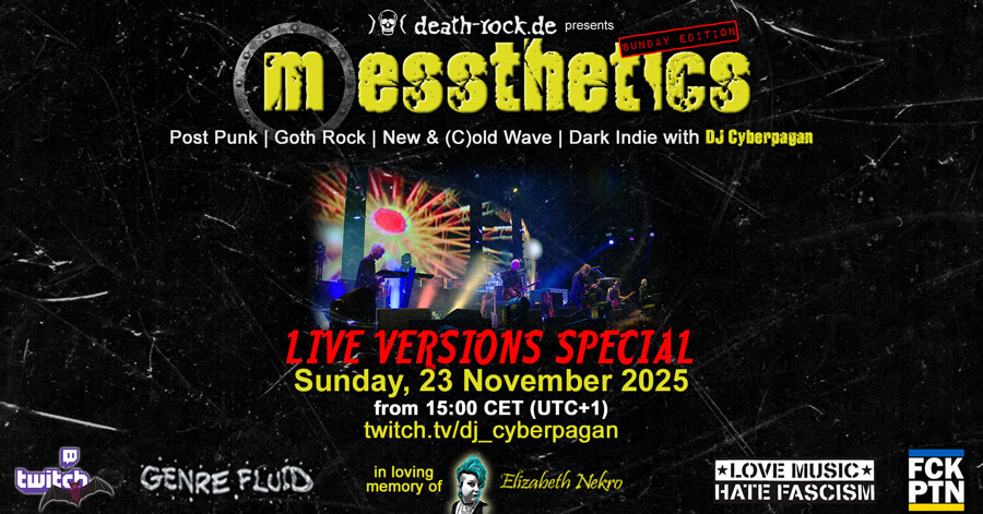 23.11.2025: messthetics Live Versions Special Livestream