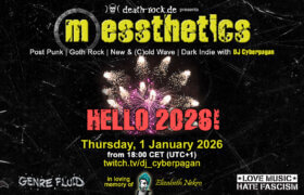 01.01.2026: messthetics Livestream - Hello 2026!