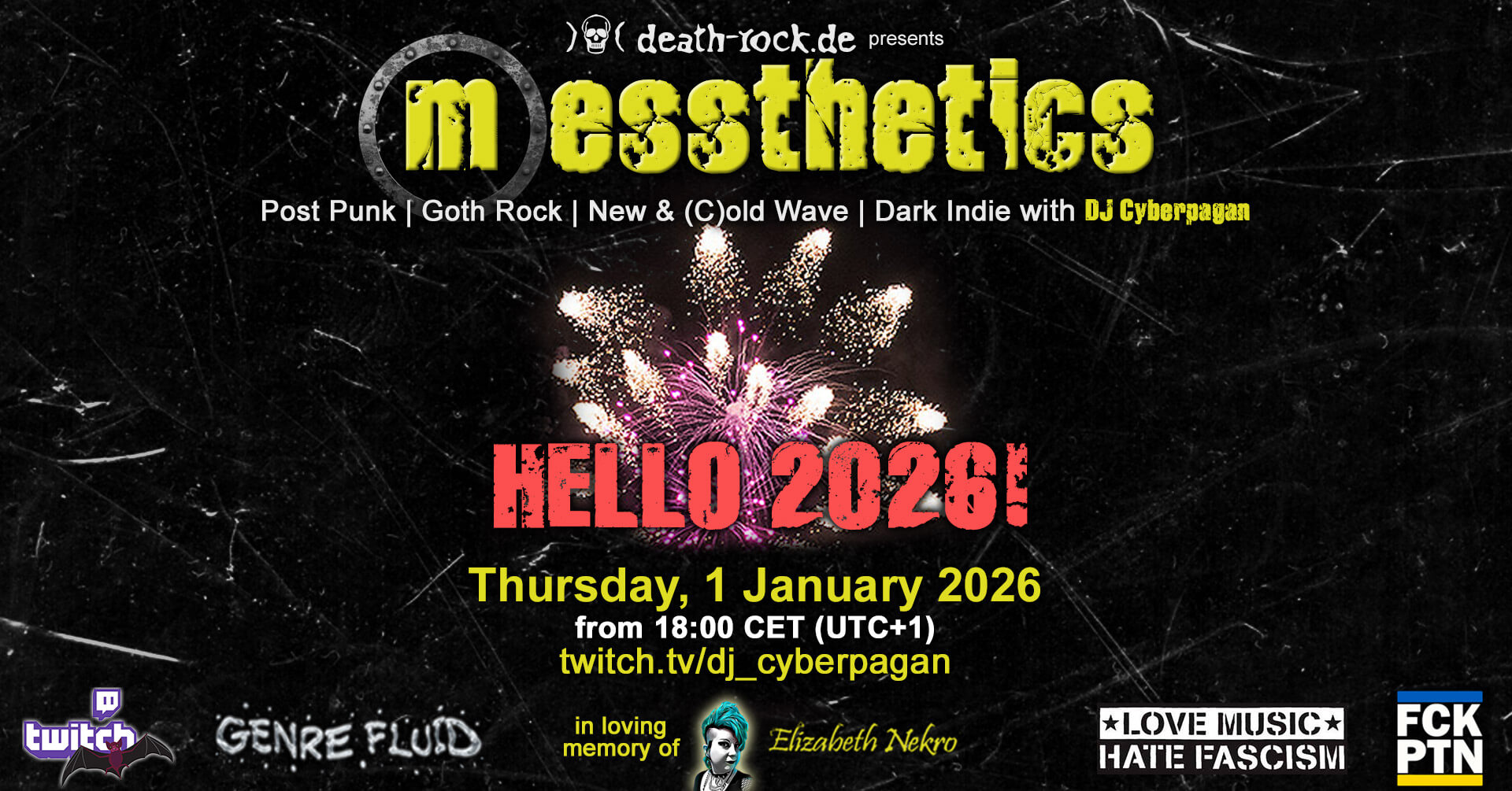 01.01.2026: messthetics Livestream - Hello 2026!