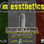15 January 2026: messthetics Italian Bands Special Livestream