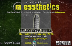 15.01.2026: messthetics Italian Bands Special Livestream