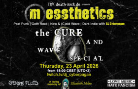 23.04.2026: messthetics Livestream - The Cure & Wave Special
