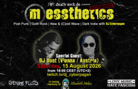 15.08.2026: messthetics Livestream - Guest DJ Dust