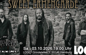 03.10.2026: Sweet Ermengarde, Christine Plays Viola & The Calm Grey in Hamburg