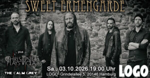 03.10.2026: Sweet Ermengarde, Christine Plays Viola & The Calm Grey in Hamburg