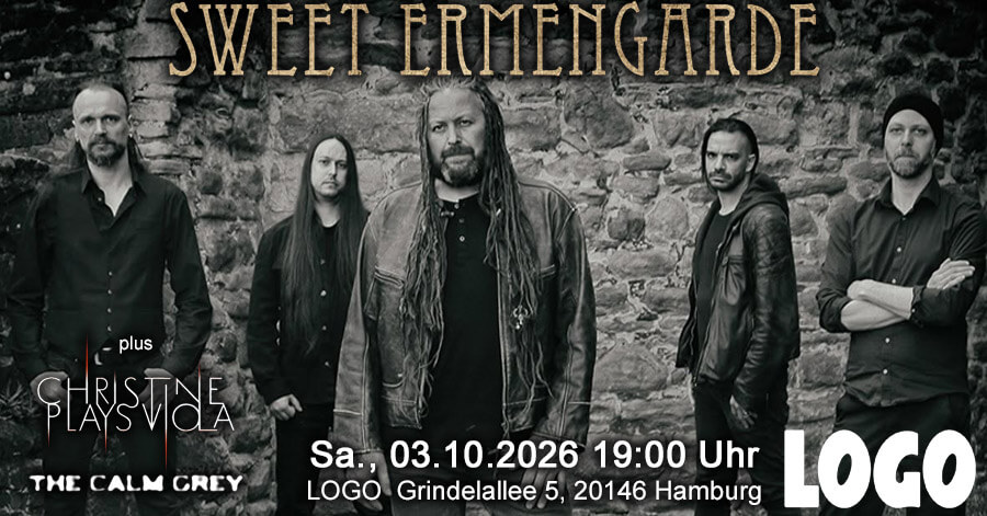 03.10.2026: Sweet Ermengarde, Christine Plays Viola & The Calm Grey in Hamburg