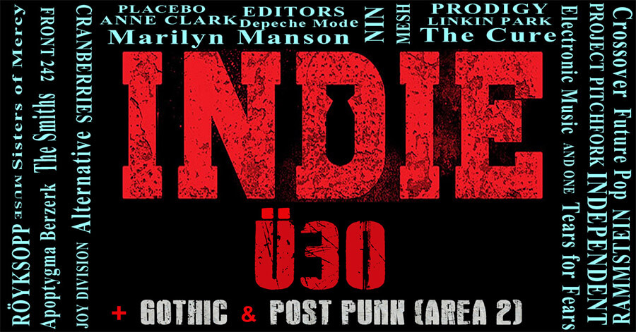24.10.2026: Indie Ü30 & Gothic / Post Punk Special in Braunschweig