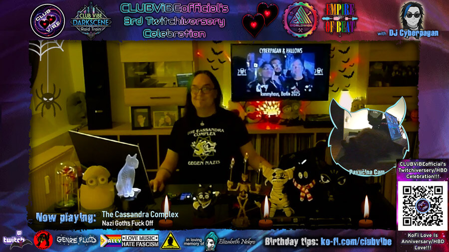 Twitchiversary & HBD Alexxander Vibe~30th CLUBViBE 18.07.2026 - 2