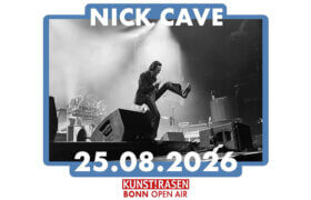 25.08.2026: Nick Cave & The Bad Seeds in Bonn