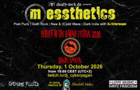 01.10.2026: messthetics Livestream - Return to the Batcave Special