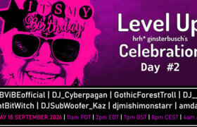 18.09.2026: hrh*ginsterbusch's Level Up Livestream (Tag 2)