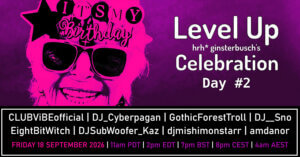 18.09.2026: hrh*ginsterbusch's Level Up Livestream (Tag 2)