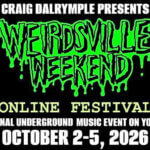02.-05.10.2026: Weirdsville Weekend Online Festival