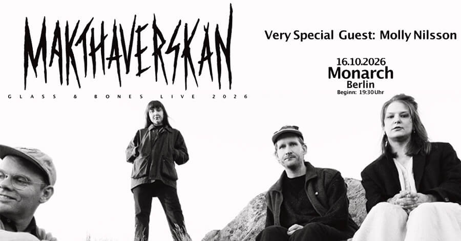 16.10.2026: Makthaverskan & Molly Nilsson in Berlin